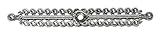 Carpe Diem Hardware 891-24C Cache with Medium Elongated Escutcheon Made with Swarovski Crystals, Pla