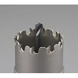 エスコ ５５ｍｍ超硬付パイプ用ホールソー EA823MC-55