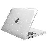 MOSISO 対応機種 MacBook Pro 14インチ ケース M5 M4 M3 M2 M1チップ A3434 A3112 A3185 A3401 A2918 A2992 A2779 A2442(2026 2025-2021発売)、キラキラ 保護 プラスチック ハードシェルカバー(クリア)