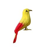 Fenteer 鳥の装飾　生き生き　　全７色　人工フェザー　ガーデン　庭　小道具　インテイア　屋外　 - 5
