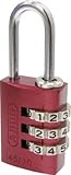 ＡＢＵＳ　ナンバー可変式南京錠　１４５－３０　レッド　4451341 14530RE