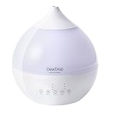 スリーアップ ハイブリッド加湿器 デュードロップL ホワイト HFT-1718WH