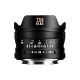 Brightin Star 7.5mm F2.8 第四世代 大口径 魚眼＆広角レンズ MF 単焦点レンズ ソニー Eマウントに対応 APS-C ミラーレス用 ソニー カメラ A7/II/III/IV/SIII/C/RIII/RIV A6400 A6600 A6100 A6000 ZV-E10 NEXなど Eマウント ミラーレスカメラ用 ブラック