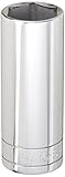 SK Hand Tool 41830 6 Point 1/2-Inch Drive Deep Socket, 15/16-Inch, Chrome by SK Hand Tool