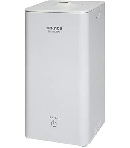 Amazon | TEKNOS 充電式USB円筒形加湿器 0.75ℓ (ブルー) EL-C076UB