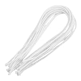 MUSISALY 多用途コットンキャンドル芯 12本 編み込み芯スティック オイルランプ用 キャンドルクラフトキット 20cm/3mm