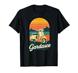 ガルダ湖ベスパ Tシャツ