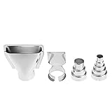 ヒートガン ホットエアガン 4種類 ノズル ホットエアーマシンアクセサリー DIY 工業用 加熱工具