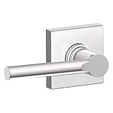 Schlage j10-brw-col Brentwood PassageドアレバーSet with Decorativeコルトントリム、ポリッシュクローム