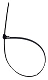 Cambridge Releasable & Reusable 100 pcs- 14" 50 Lbs Tensile Strength, Standard Duty Nylon Cable Ties