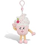 ストロベリーケーキの香り【 WhifferSniffers 】 エアーフレッシュナー 芳香剤 香る ぬいぐるみ アメリカンキャラクター キーホルダー