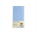 DK Small Moses Basket Fitted Sheet (Sky Blue) by DK Glovesheets