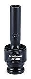GearWrench 84380N 3/8 Drive 6 Point Deep Universal Impact Metric Socket 14mm Black [並行輸入品]