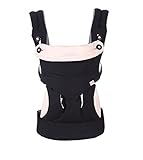 Angelcare 新生児から使える4WAY 抱っこひも 前向き おんぶ 装着簡単 360/グレー (ブラック)