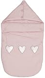 Taftan Carseat/Footmuff Hearts Silver (Pink) by Taftan