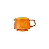 KINTO (キントー) SEPIA ジャグ 2cups アンバー 電子レンジ・食洗機対応 目盛付き 21748