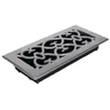 American金属製品4 " x 12 "サテンニッケルメッキ床登録 4x10 Inch RU410SPTSN-R 1