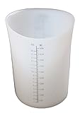トトハウス(TOTO HOUSE) 500ml 計量カップ メジャーカップ シリコン 液体測定カップ 1個入り