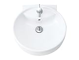 LIXIL(リクシル) INAX 洗面器 ベッセル・壁付兼用式 ピュアホワイト L-543FC/BW1