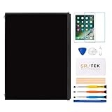 SRJTEK for iPad 3 & iPad 4 A1416 A1403 A1430, A1458 A1459 A1460液晶パネル タッチパネル LCDスクリーン統合画面交換修理キット 無料の修理工具、画面保護フィルム付き