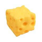チーズスクイーズめろジョイ スクイーズ、 メロジョイ ケーキおもちゃ 食べ物シリーズチーズ型 おもちゃ チーズ型感覚 フィジェット ぷにぷに おとなの 人気 ストレッチ フィジェットチーズ スローライジング ストレス解消 フィジェット [並行輸入品]