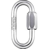 PEGUET MR クイックリンク ステンレス製 オｰバル 4.0mm MRNI04.0