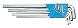 GEDORE 1543555 Hexagon Allen Key Set Long in Holder, AF (8 Pieces) [並行輸入品]
