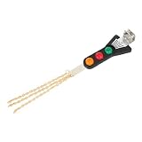 Adjustable Blade Gold Tone Chain Anti Static Belt Earth Wire for Car [並行輸入品]