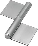 [N-2336286]ＴＲＵＳＣＯ　ステンレス製特厚溶接旗蝶番　左用　全長１２７ｍｍ　（１個入） ST2000W127L