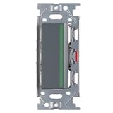 スガツネ工業 ガイドランプ付埋込シングルスイッチ AC125V 15A ソリッドグレー PXP-J-NKW01009-SG