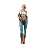 DeeRace 【1/64スケール】フィギュア 女性 塗装済み完成品フィギュア 人間フィギュア塗装人 樹脂製 手描き ミニカー用 ジオラマ用 マイクロ風景 ミニチュアシーン装飾 写真撮影用小道具 模型アクセサリー 小物 雑貨 卓上収集趣味