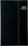 高橋 手帳 2019年 ウィークリー リングダイアリー スリム レフト 黒 No.90 (2019年1月始まり)