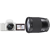 SONY(ソニー) 【ZV-E10L と シグマ広角単焦点レンズ(16mm) セット】 日常のスナップ撮影に。ZV-E10Lパワーズームレンズキット ホワイト + SIGMA 16mm F1.4 DC DN