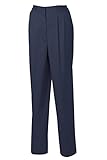 SOWA(ソーワ) ツータックエコ女子スラックス ネイビー 3Lサイズ EC4220