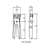 花園工具 らん支柱カッター用替え刃 741-RAN