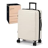 [MAIMO] スーツケース Mサイズ 大型 洗える内装 超軽量 約3.7kg (静音キャスター 交換可能) 大容量 約62L TSAロック