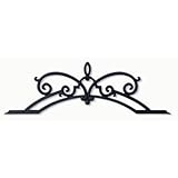 ワイド型妻飾り IT9317 グラファイトブラック シンボル アイアン風 アルミ鋳物