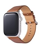 [n max n]【Apple Watch レザーバンド (49mm,45mm,44mm,42mm用/ブラウン)】アップルウォッチ対応 本革 牛革