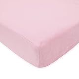 American Baby Company Heavenly Soft Chenille Crib Sheet, Pink by American Baby Company [並行輸入品]