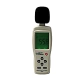 ミニ騒音計 騒音計測器 デジタル デシベルメーター 音圧レベルテスター 30〜130db スマートセンサーAS824