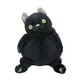モリサカグローバル もちねこ ぬいぐるみ クロ (L) MONE-0350B