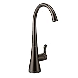 Moen S5520ORB Sip Transitional One-Handle High Arc Beverage Faucet, Oil Rubbed Bronze [並行輸入品]