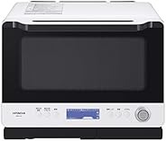 日立 ボイラー熱風式過熱水蒸気 オーブンレンジ ヘルシーシェフ 大容量30L 300℃熱風2段オーブン Wスキャン調理 クックパッド30レシピ MRO-W1X W フロストホワイト