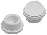 Stanley Hardware CD7097 Self-Adhesive Wall Doorstop in White Coated [並行輸入品]
