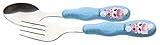 Zak! Designs Easy Grip Flatware, Children's Spoon and Fork with Disney Palace Pets Graphics, BPA-fre