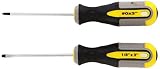 RoadPro RPS1011 2-Piece Slotted and Phillips Magnetic Tip Screwdriver Set [並行輸入品]