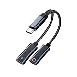 2025年モデル usb c 二股ケーブル イヤホン 変換 2in1 Type-C 分岐ケーブル PD60W 急速充電 イヤホンジャック変換 タイプc アダプタ 充電しながら 通話 音楽 音量調節