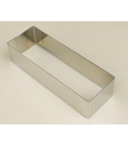 製菓　業務用カードル　ステンレス製 長方形型 37cm x 57cm Amazon | 角セルクル 210×50×50mm 【長方形カードル】 | 馬嶋屋