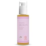 spahinoki オーガニック アルガンオイル 100ml デオドライズド エコサート認証 ガラス瓶 髪 顔 ブースター アウトバストリートメント