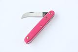 ビクトリノックス スイス製フローリストナイフ カーブ(ピンク)
